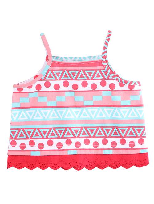 square neck crop top - 17477610 - Very Small Image - 1