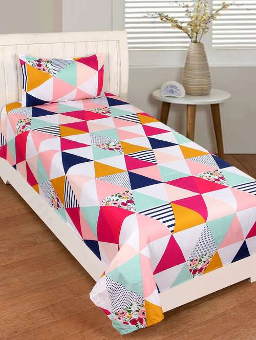 1 supersoft single bedsheet with 1 pillow cover - 17554992 - Very Small Image - 1
