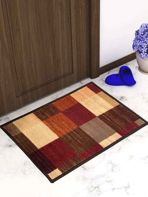 athom trendz premium anti slip printed doormat 37x57 cm - 17556569 - Very Small Image - 1