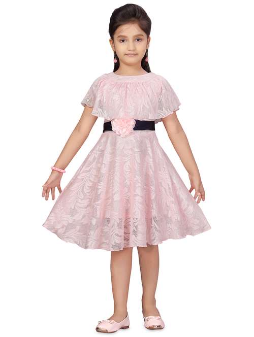 pink net frock - 17568489 - Very Small Image - 1