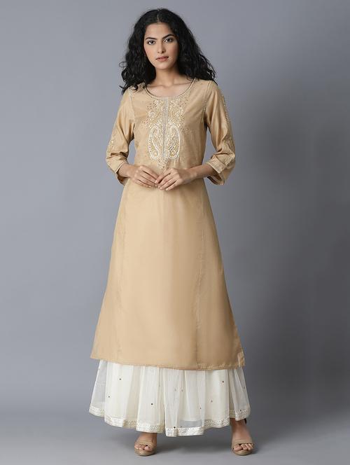 women's a-line kurta - 17627045 - Very Small Image - 1