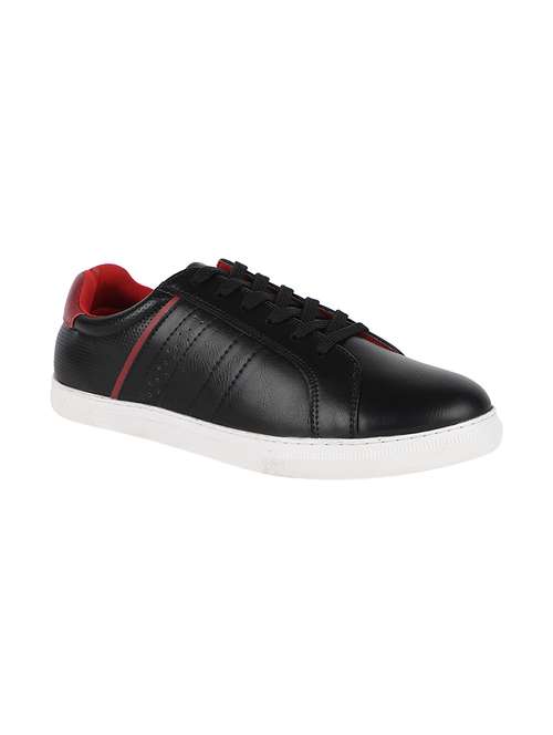 black leather lace up sneakers - 17633869 - Very Small Image - 1