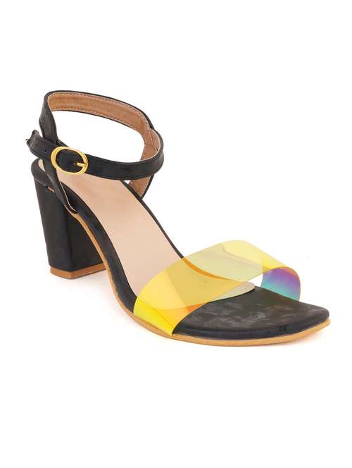 black synthetic one toe sandals - 17646846 - Very Small Image - 1