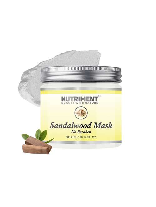nutriment sandalwood mask 300gram, suitable for all skin types - 17688617 - Very Small Image - 1