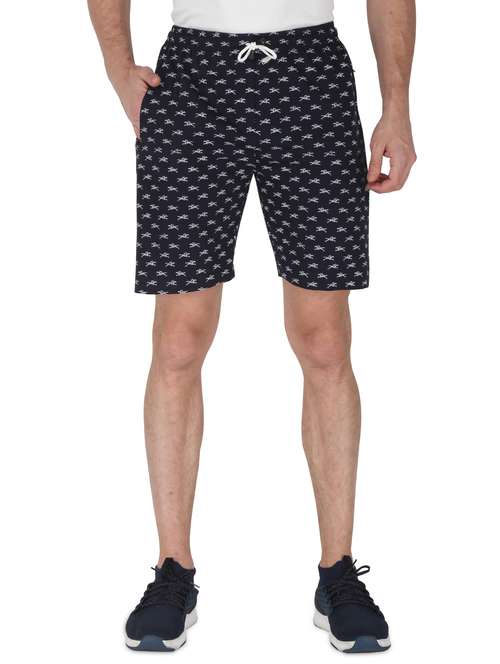 blue printed shorts - 17746256 - Very Small Image - 1