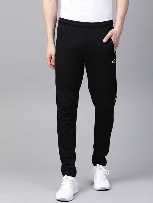 black side taped full length track pant - 17751806 - Very Small Image - 1