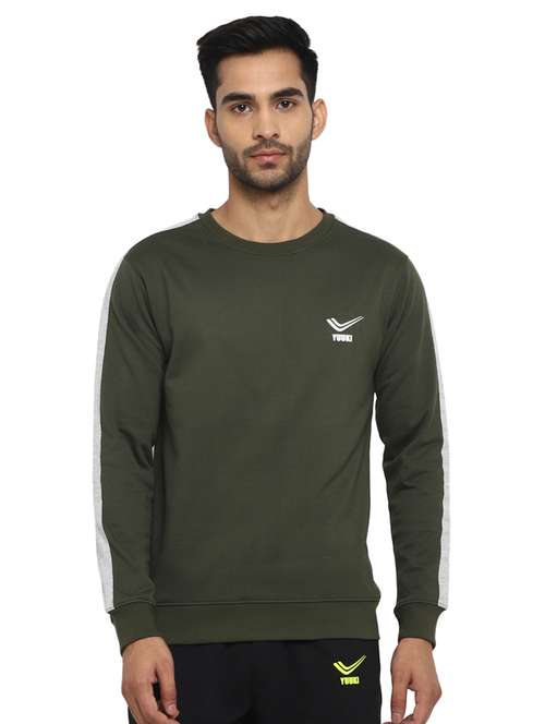 mens plain sweatshirt - 17754579 - Very Small Image - 1