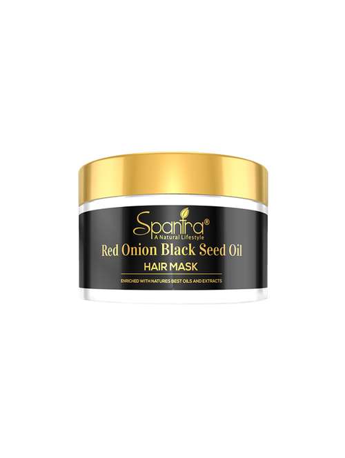 spantra red onion black seed oil hair mask, 250gm - 17760743 - Very Small Image - 1