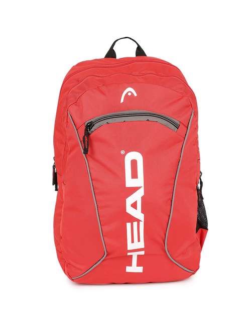 red polyester backpack - 17813347 - Very Small Image - 1