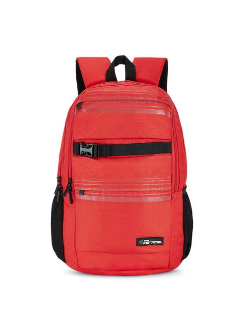 red polyester backpack - 17814173 - Very Small Image - 1