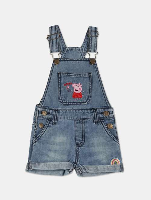 blue solid jump suit - 17845836 - Very Small Image - 1