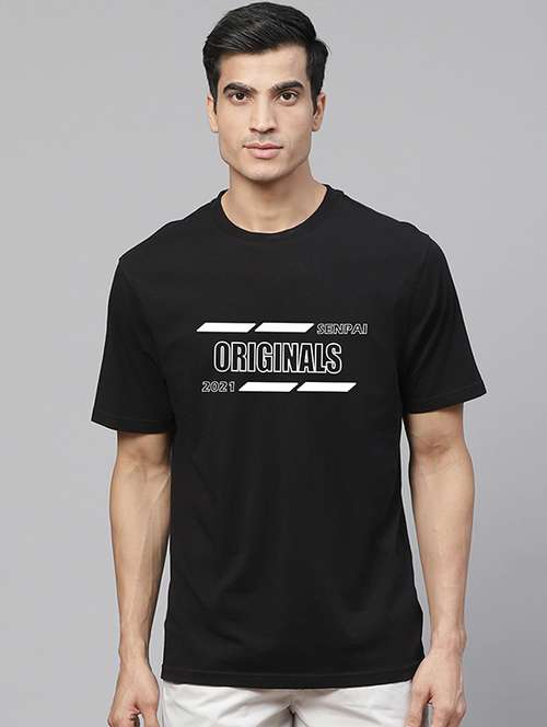 black printed t-shirt - 17961194 - Very Small Image - 1