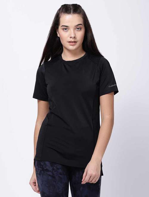 women's plain crew neck t-shirt - 18022702 - Very Small Image - 1