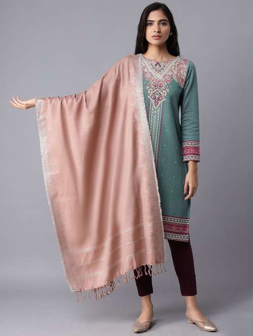 women's florals shawl - 18199245 - Very Small Image - 1