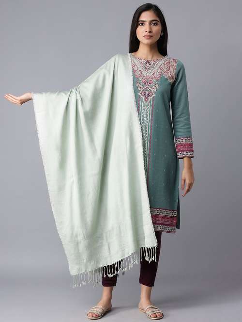 women's florals shawl - 18199246 - Very Small Image - 1
