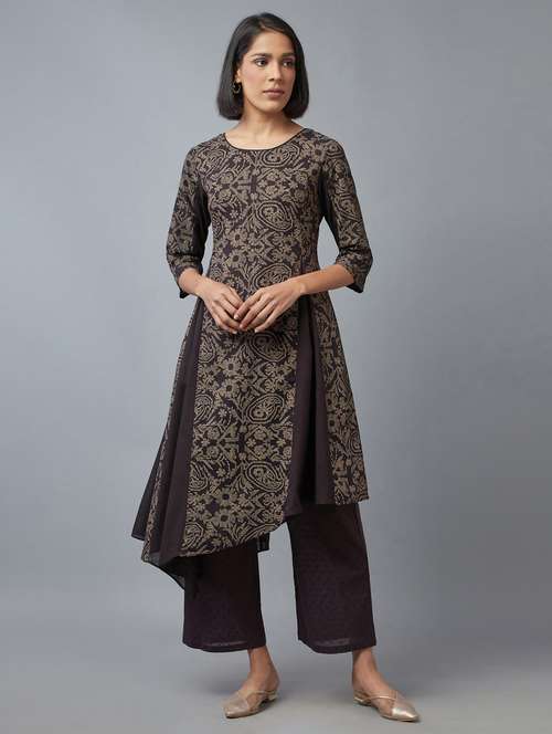 women's asymmetric kurta - 18277894 - Very Small Image - 1