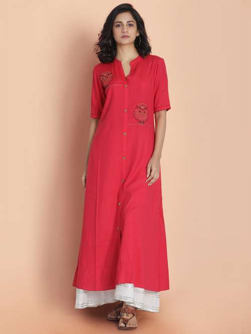 women's a-line kurta - 18288883 - Very Small Image - 1