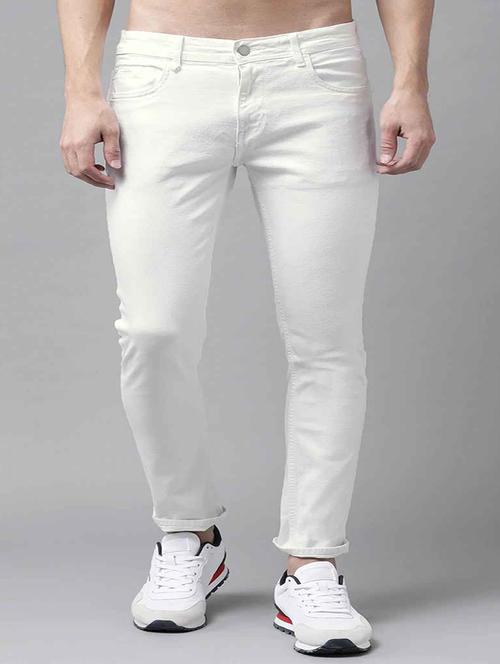 mens slim fit plain jeans - 18402605 - Very Small Image - 1