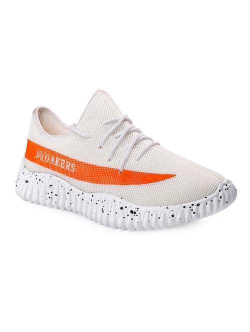 white lace up sport shoe - 18413144 - Very Small Image - 1