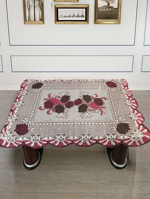 bigger fish poly cotton 4 seater center table cover (40x60 inch) - 18969025 - Very Small Image - 1