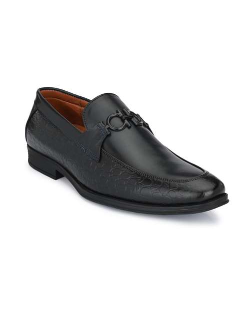 black solid formal shoes - 19190924 - Very Small Image - 1