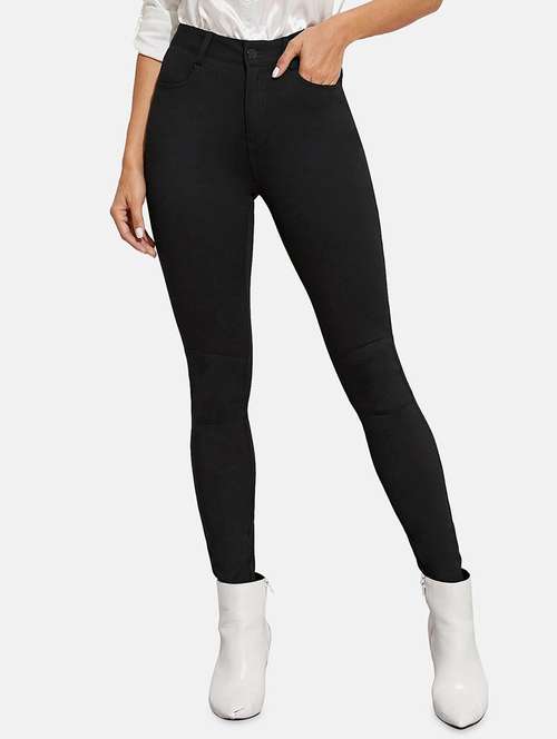 women's plain skinny fit jeans - 19349105 - Very Small Image - 1