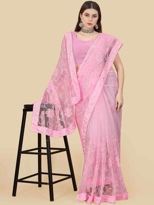 women's embroidered saree - 19382903 - Very Small Image - 1