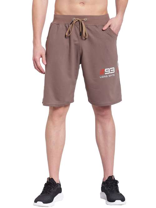 mid rise solid bermuda shorts - 19494441 - Very Small Image - 1