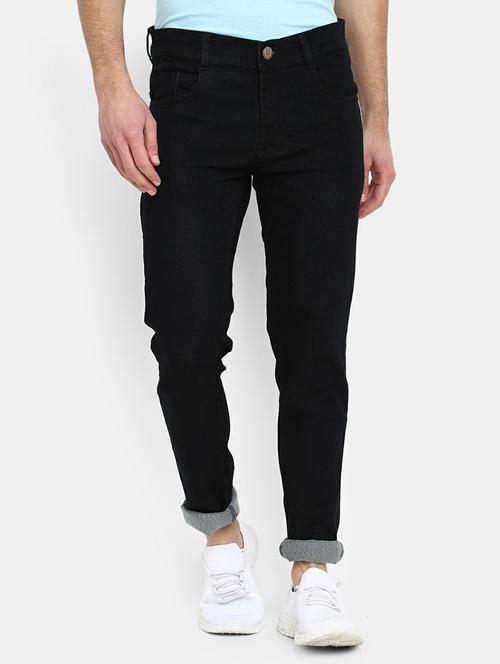 mens slim fit plain jeans - 19596553 - Very Small Image - 1