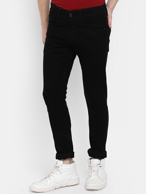 mens slim fit plain jeans - 19596573 - Very Small Image - 1