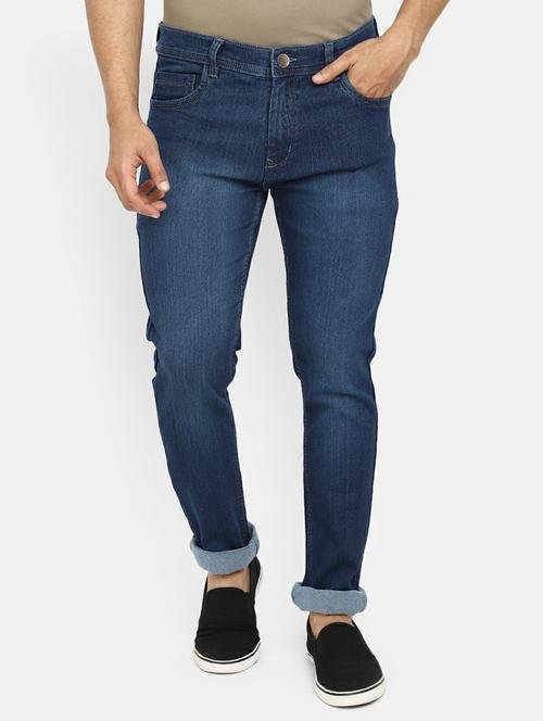 mens slim fit plain jeans - 19596580 - Very Small Image - 1