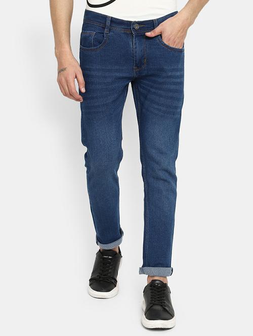 mens slim fit plain jeans - 19596581 - Very Small Image - 1
