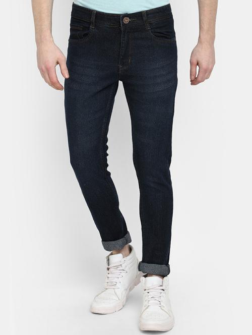 mens slim fit plain jeans - 19596583 - Very Small Image - 1