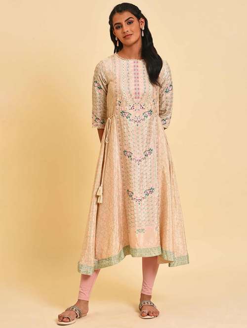 women's asymmetric kurta - 19684582 - Very Small Image - 1