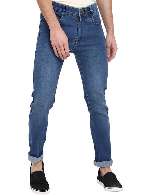 mens slim fit plain jeans - 19701521 - Very Small Image - 1