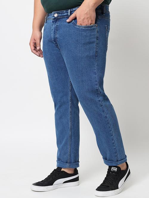 mens slim fit plain jeans - 19797670 - Very Small Image - 1