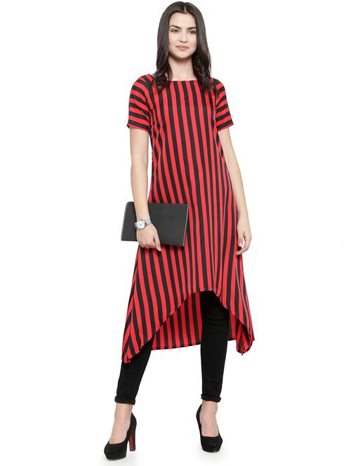 women's asymmetric kurta - 19832286 - Very Small Image - 1