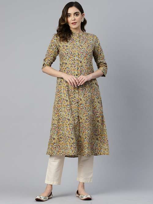 women's a-line kurta - 19943116 - Very Small Image - 1
