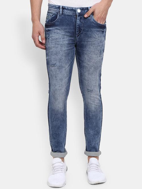 mens skinny fit plain jeans - 19959253 - Very Small Image - 1