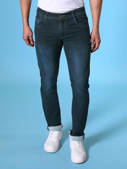 mens slim fit plain jeans - 19959282 - Very Small Image - 1