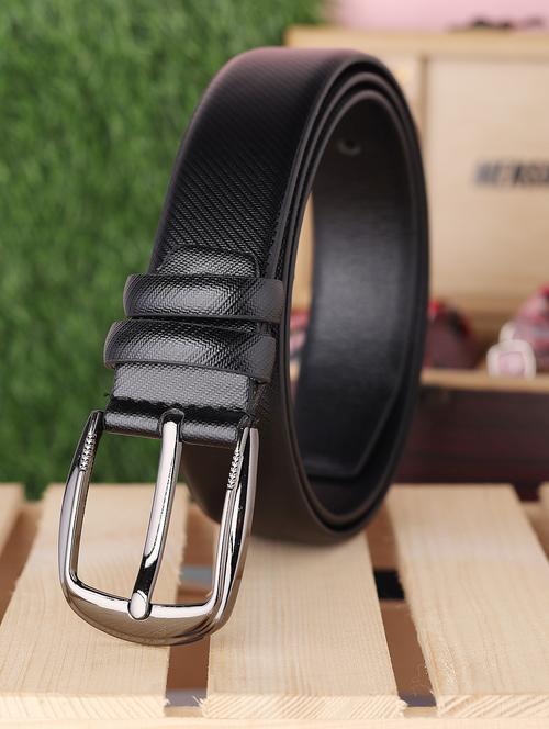 black leather belt - 20011392 - Very Small Image - 1