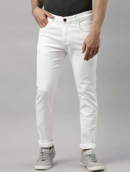 mens slim fit plain jeans - 20060333 - Very Small Image - 1