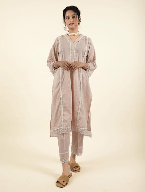 women's straight kurta - 20155529 - Very Small Image - 1