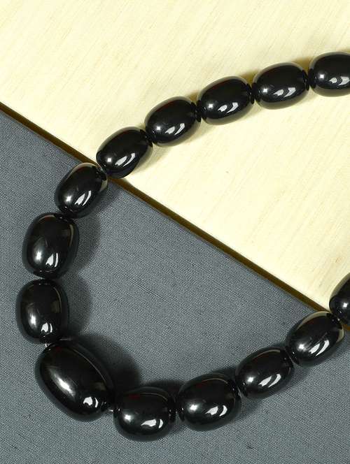 black metal statement necklace - 20331733 - Very Small Image - 1