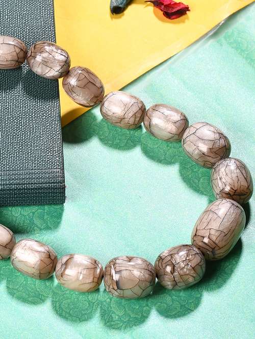 white metal statement necklace - 20331740 - Very Small Image - 1