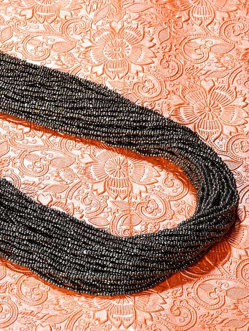 silver metal statement necklace - 20331866 - Very Small Image - 1