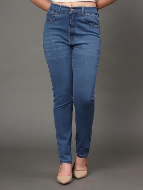 women's plain slim fit jeans - 20386578 - Very Small Image - 1
