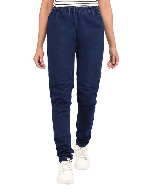 women blue denim jegging - 20386794 - Very Small Image - 1