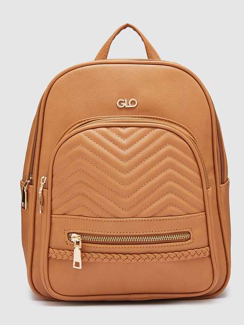 women leatherette regular backpack - 20405741 - Very Small Image - 1