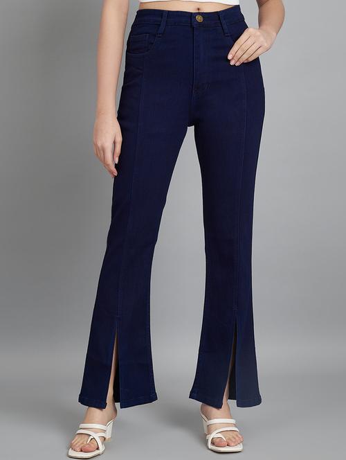 women's plain bootcut jeans - 20644443 - Very Small Image - 1